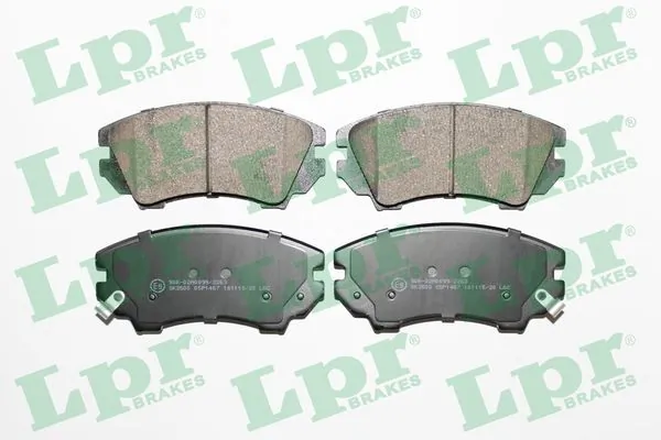 05P1467 LPR Колодки передние
