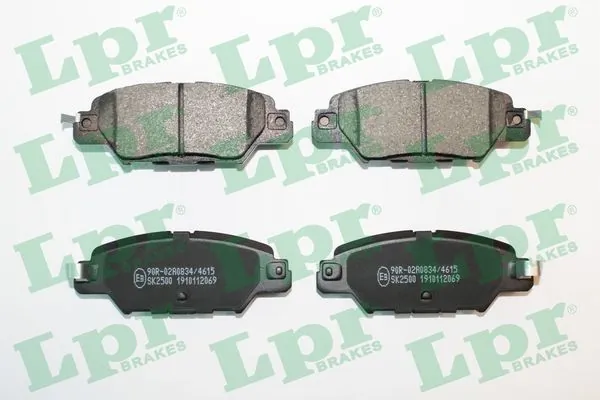 05P2069 LPR Колодки тормозные дисковые комплект