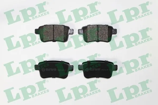 05P1487 LPR Колодки тормозные дисковые комплект