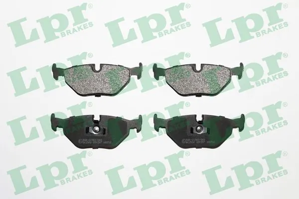 05P297 LPR Колодки тормозные дисковые комплект