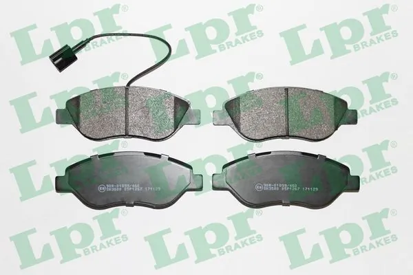 05P1267 LPR Колодки передние