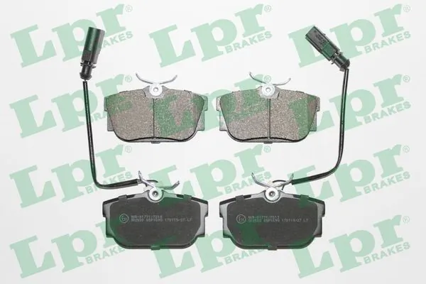 05P1699 LPR Колодки тормозные дисковые комплект