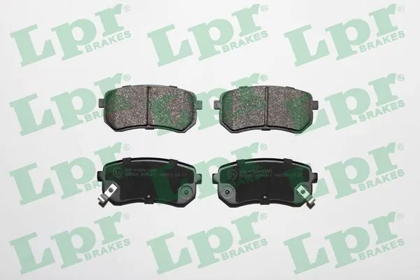 05P1411 LPR Колодки тормозные дисковые комплект