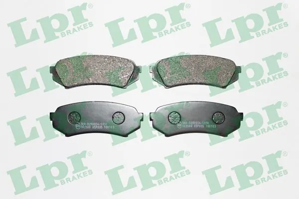 05P835 LPR Колодки тормозные дисковые комплект