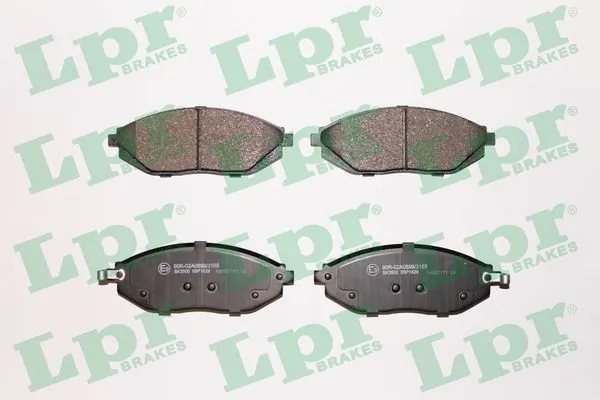 05P1629 LPR Колодки передние