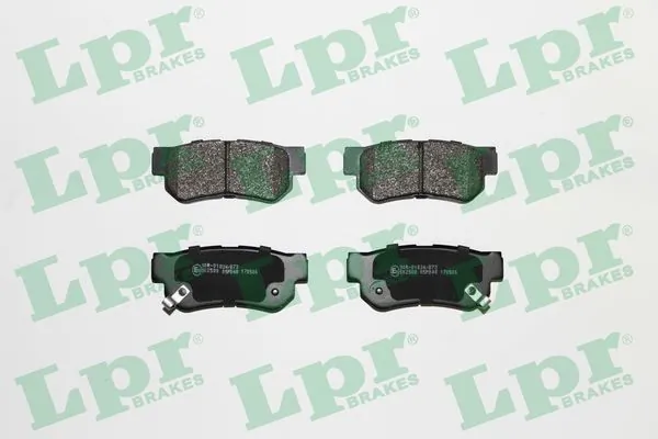 05P848 LPR Колодки тормозные дисковые комплект