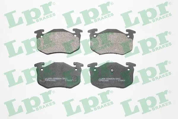 05P275 LPR Колодки тормозные дисковые комплект