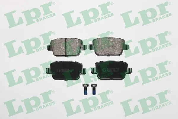 05P1272 LPR Колодки тормозные дисковые комплект