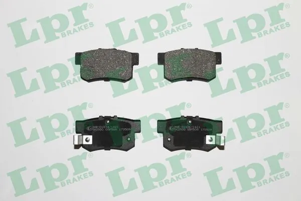 05P508 LPR Колодки тормозные дисковые комплект