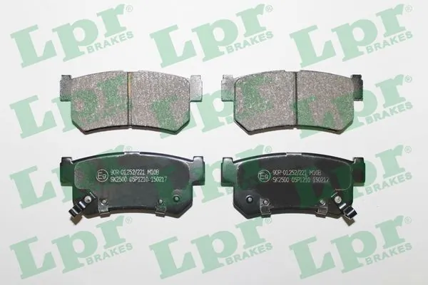 05P1210 LPR Колодки тормозные дисковые комплект