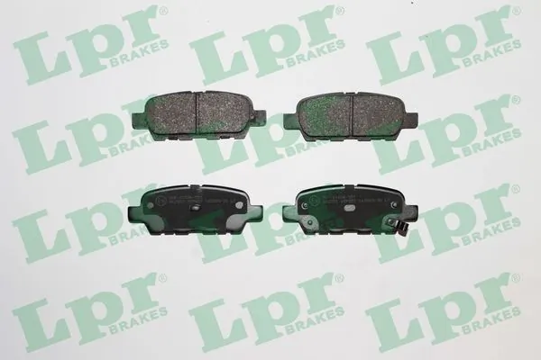 05P857 LPR Колодки тормозные дисковые комплект