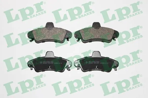 05P1292 LPR Колодки тормозные дисковые комплект