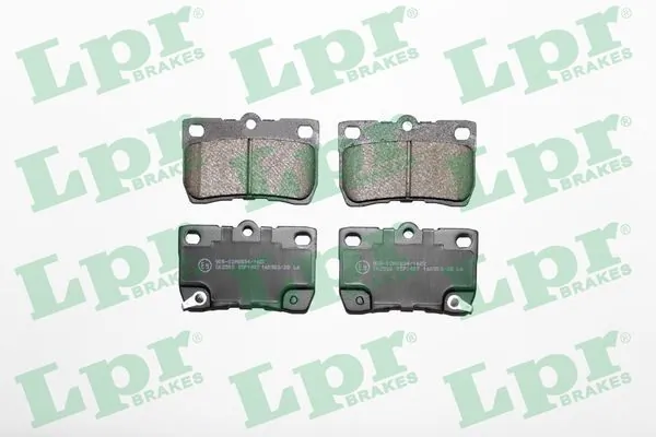 05P1407 LPR Колодки тормозные дисковые комплект