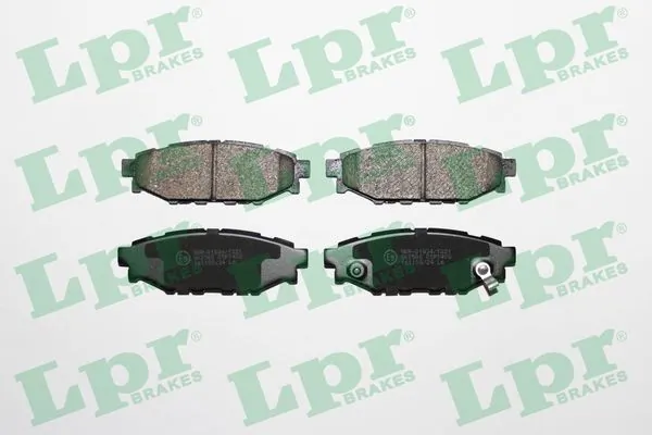 05P1408 LPR Колодки тормозные дисковые комплект