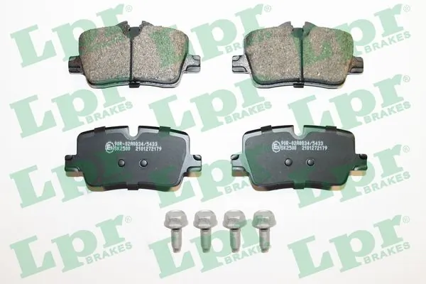 05P2179 LPR Колодки тормозные дисковые комплект