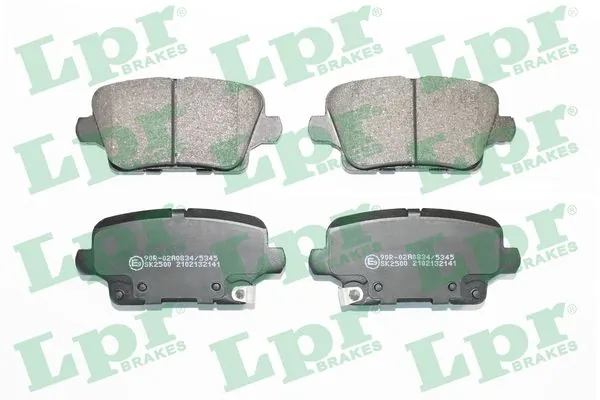 05P2141 LPR Колодки тормозные дисковые комплект