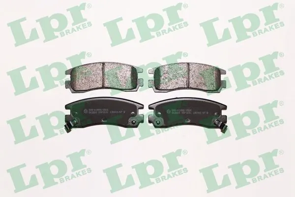 05P1031 LPR Колодки тормозные дисковые комплект