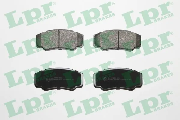05P885 LPR Колодки тормозные дисковые комплект