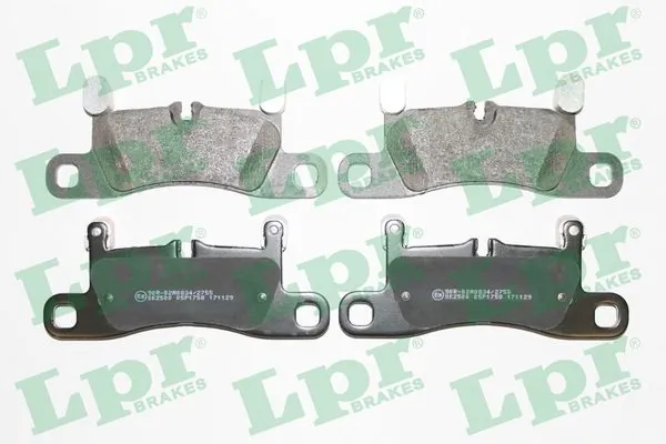 05P1758 LPR Колодки тормозные дисковые комплект