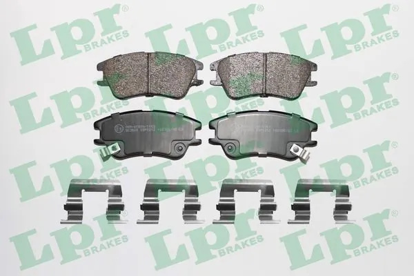 05P1212 LPR Колодки передние
