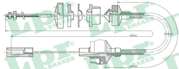 Трос сцепления Adriauto AD350128 цена, от 11.34 USD