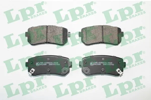 05P2103 LPR Колодки тормозные дисковые комплект