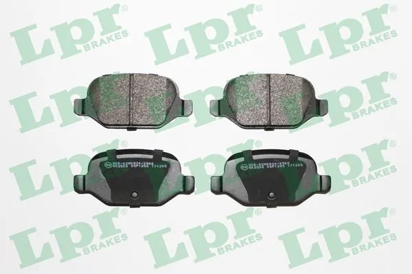 05P1265 LPR Колодки тормозные дисковые комплект
