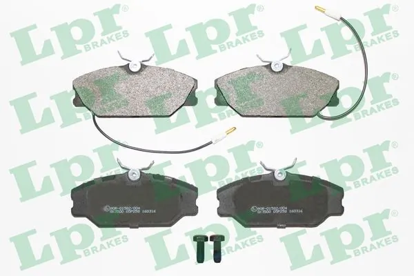 Передние тормозные колодки 7701202289 Renault (RVI)