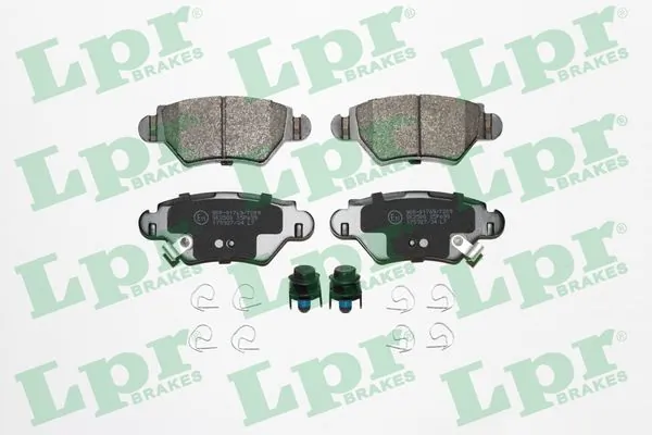 05P699 LPR Колодки тормозные дисковые комплект