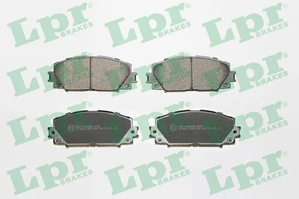 05P1333 LPR Колодки передние