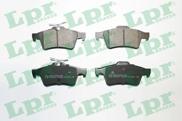 05P1236 LPR Колодки тормозные дисковые комплект