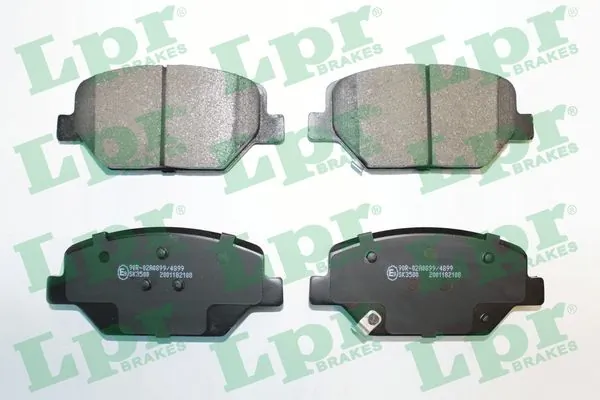 05P2108 LPR Колодки передние