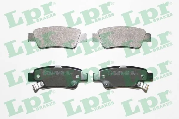 05P1455 LPR Колодки тормозные дисковые комплект