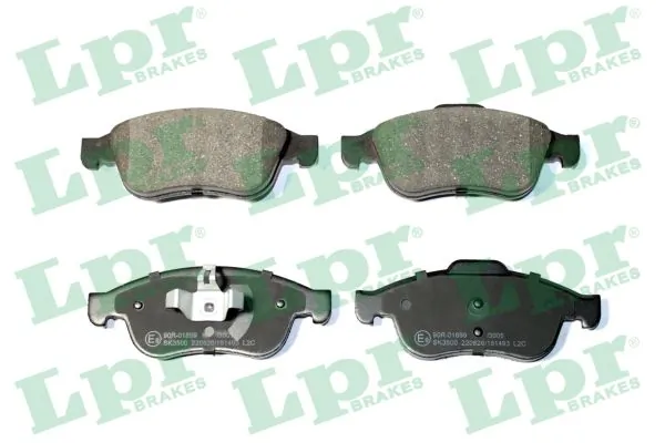 05P1493 LPR Колодки передние