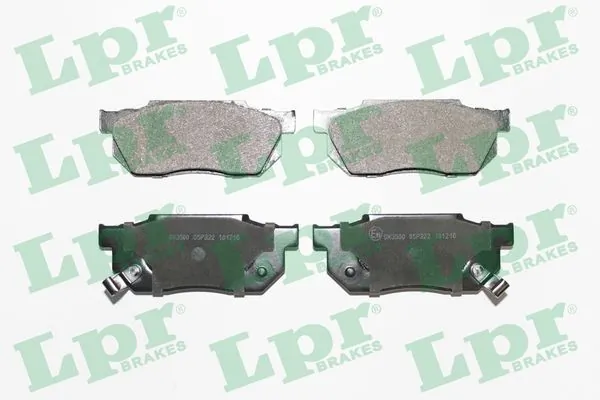 Sapatas do freio dianteiras de disco Honda Civic 3 AL, AJ, AG, AH