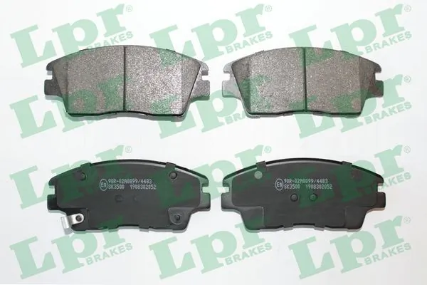 05P2052 LPR Колодки передние