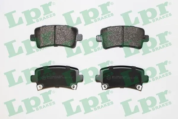 05P1584 LPR Колодки тормозные дисковые комплект