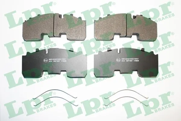 Задние тормозные колодки MDP3165K Deutz
