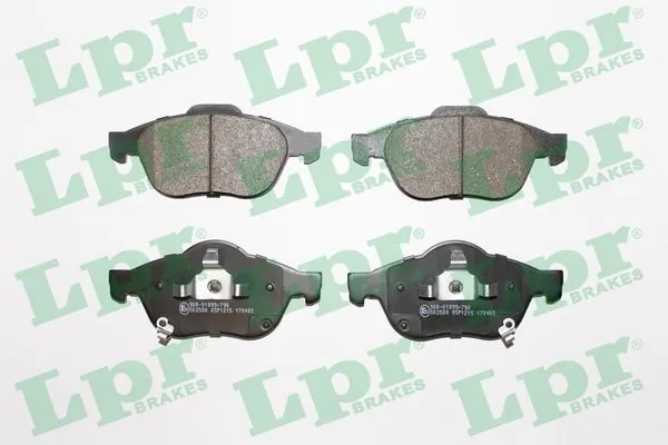 05P1215 LPR Колодки передние