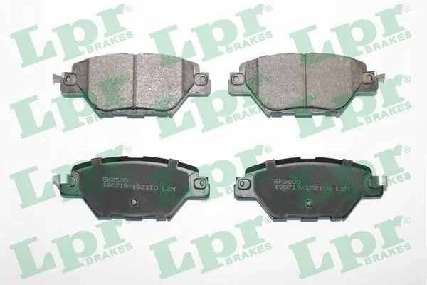 05P2110 LPR Колодки тормозные дисковые комплект