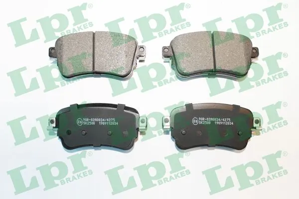 05P2034 LPR Колодки тормозные дисковые комплект