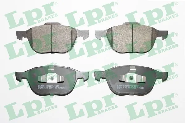 05P1190 LPR Колодки передние