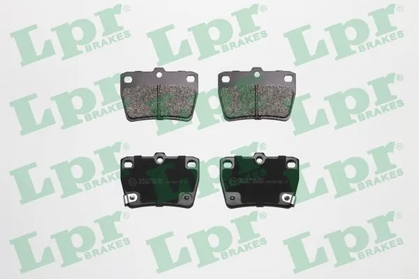 05P997 LPR Колодки тормозные дисковые комплект