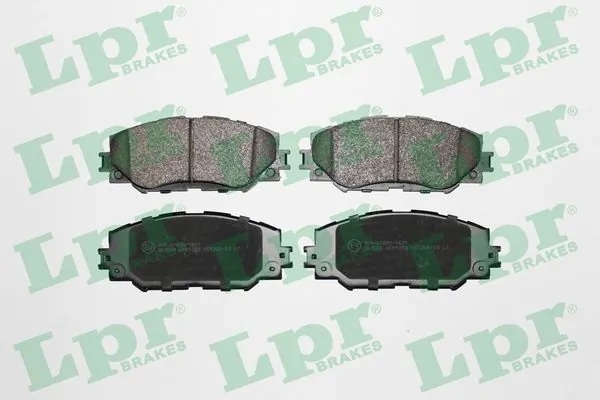 05P1258 LPR Колодки передние