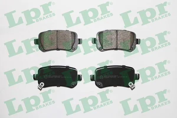 05P1550 LPR Колодки тормозные дисковые комплект