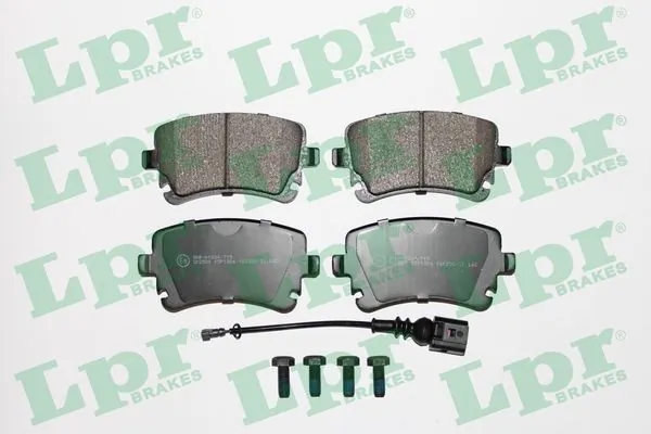 05P1206 LPR Колодки тормозные дисковые комплект