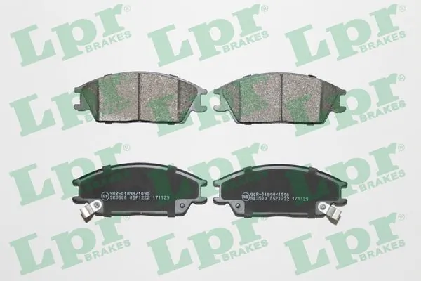 05P1222 LPR Колодки передние