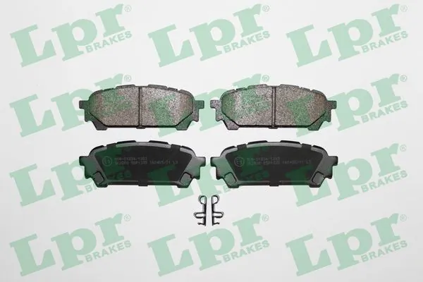05P1335 LPR Колодки тормозные дисковые комплект
