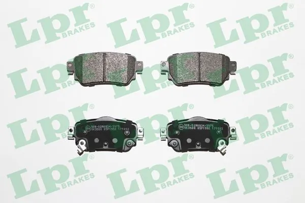 05P1992 LPR Колодки тормозные дисковые комплект