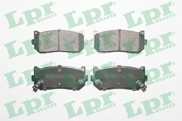 05P808 LPR Колодки тормозные дисковые комплект